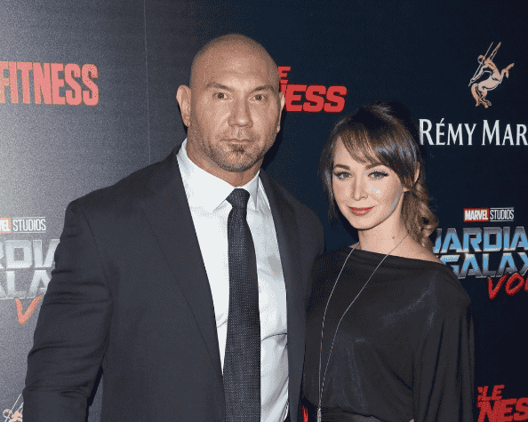 dave bautista ehepartnerin